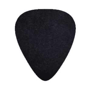 Custom Black Delrin Picks - .71mm Medium Pick