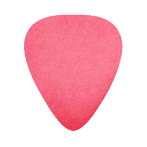 Custom Red Delrin Picks - .71mm Medium Pick