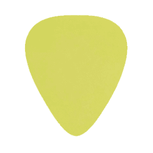 Custom Yellow Delrin Picks - .71mm Medium Pick
