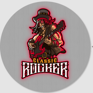 Custom Round Band Stickers - Brushed Aluminum