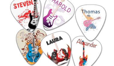 Name Drop Guitar Picks