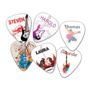 Name Drop Guitar Picks